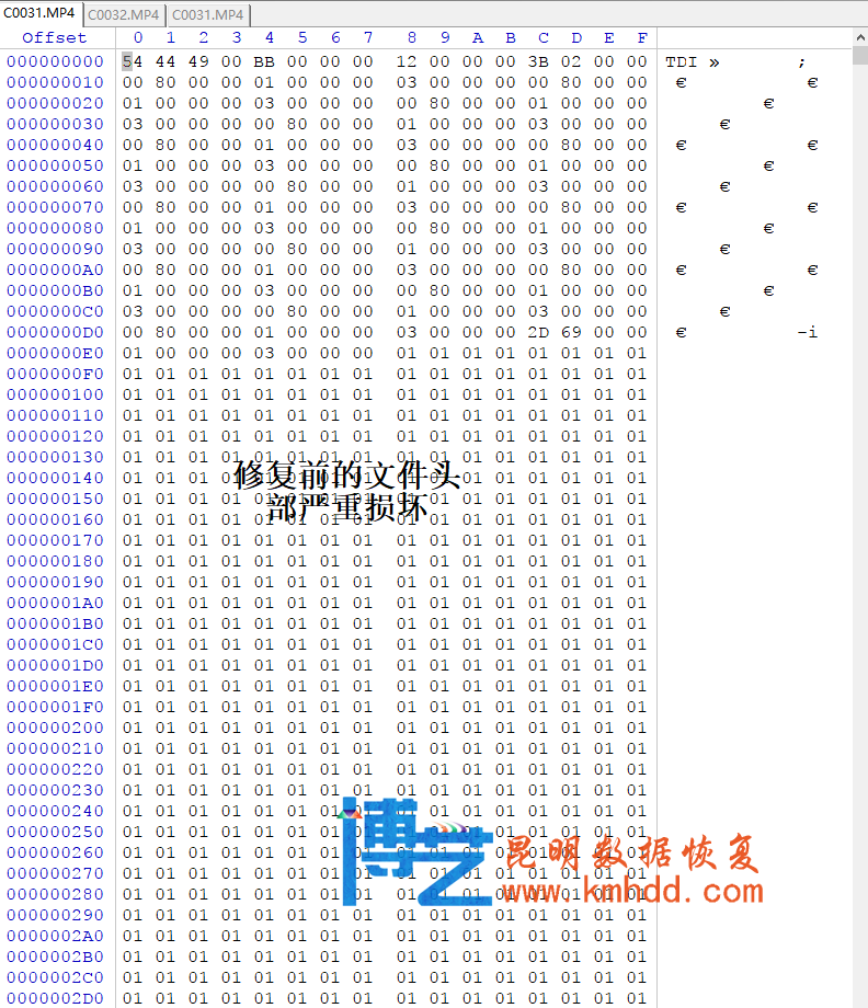 SONY高端摄像机视频删除数据恢复成功
