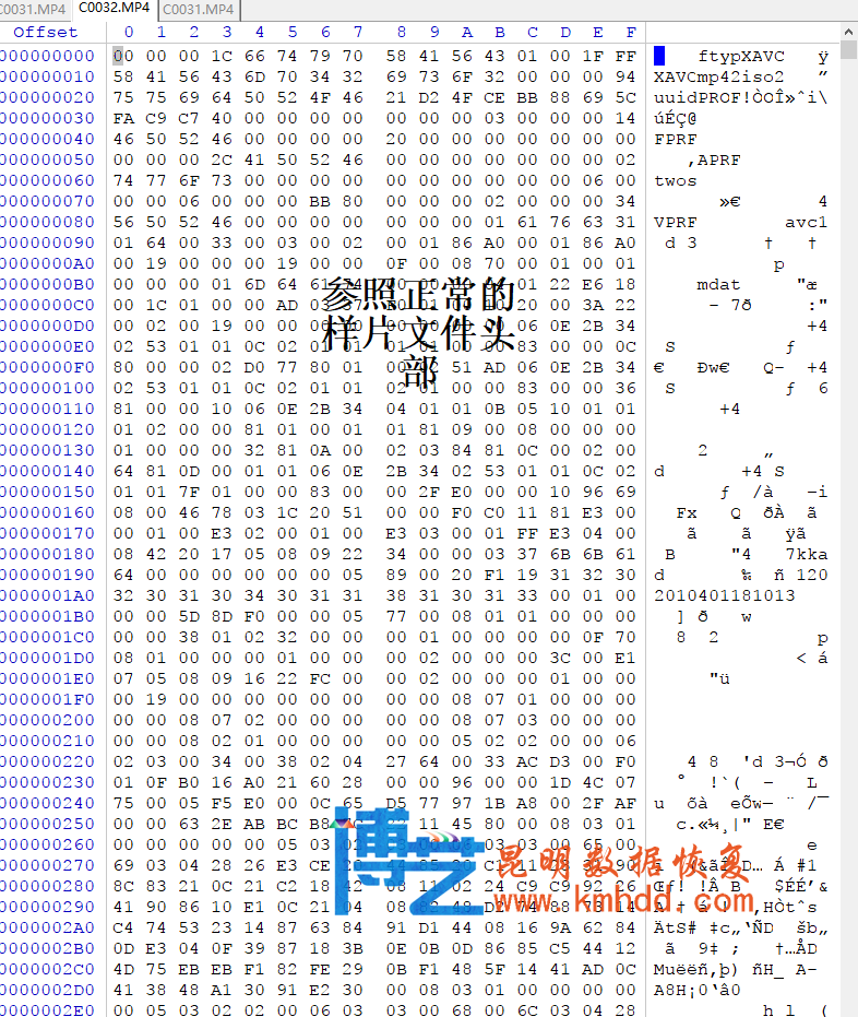 SONY高端摄像机视频删除数据恢复成功